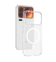 Xiaomi 17 Pro Kamera Korumalı M-Safe Şarj Özellikli Şeffaf London Sert PC Kılıf