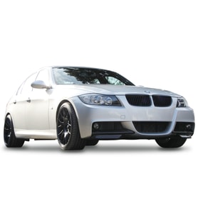 Bmw 3 Serisi E90 2006 - 2009  Uyumlu M Performance Ön Flap Ek (plastik)