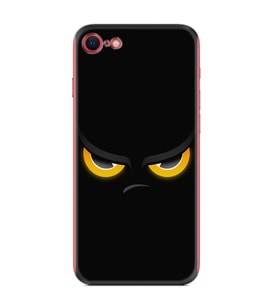 Apple iPhone 5 6 7 8 Plus Se XR Kılıf Desemli Silikon Black Eyes 1644
