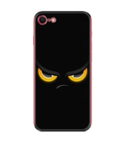 Apple iPhone 5 6 7 8 Plus Se XR Kılıf Desemli Silikon Black Eyes 1644
