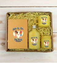 BK Gift Kişiye Özel İsimli DTF Best Friend Temalı Sarı Defter & Kahve Fincanı & Kolonya & Mum Hediye Seti-6, Arkadaşa Hediye, Doğum Günü Hediyesi