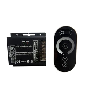 36A Müzikli Sese Duyarlı Tek Renk Dokunmatik Kumandalı RF Dimmer 12-24V