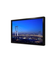 Gece Boğaziçi Köprüsü Çerçeveli Mdf Tablo