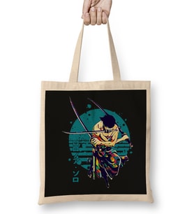 Zoro One Piece Bez Çanta Uzun Saplı