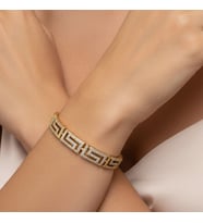XUPİNG JEWELRY LABİRENT ZİRKON TAŞLI BİLEKLİK