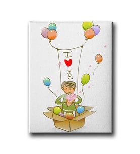I Love You Çocuk Kanvas Tablo ÇOD114