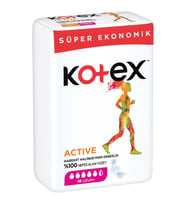 Kotex Actıve Süper Ekonomik Uzun 16 Lı