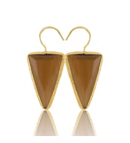 Kadir Jewellery 22 Ayar Altın Kaplama Vintage Küpe -El İşçiliği Ve Hipoalerjenik Küpe