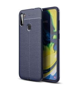 Samsung Galaxy A11 Kılıf Auto Focus Kapak - Lacivert