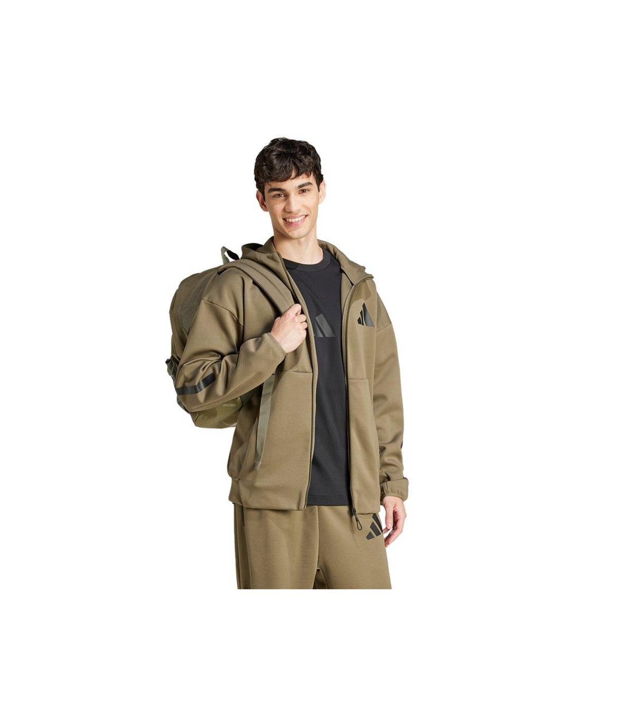 adidas Yeşil Erkek Ceket M Z.N.E. FZ JD2910