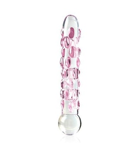Icicles No. 7 Glass Dual Ended Cam Dildo
