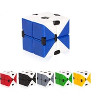 Renkli İnfinity Cube Sonsuzluk Küpü Sihirli Küp Fidget Stres Küpü Stres Giderici Oyuncak 1 Adet
