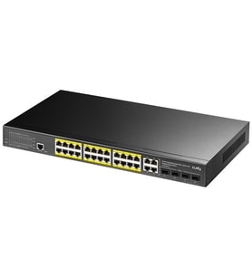 CUDY 24port 300w FULL PoE GS2028PS4-300W GIGABIT 4X SFP Yönetilebilir Switch