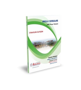 İlkumut Yayınları Aöf Strateji Iletişim Bahar Dönemi Konu Anlatımlı Akıllı Sorular (Çok Renkli)