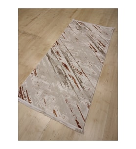 HALIMARKA HALIMARKA K-TKY TK003K KİREMİT KREM MODERN HALI YOLLUK 97X200 CM