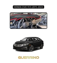 HONDA CIVIC FC5 2015-2022TORPİDO KORUMA HALISI SİYAH KENAR