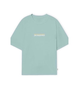 JACK&JONES  JORLAFAYETTE EMB TEE SS CREW NECK12251768 (A.Gri)