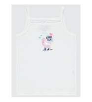 Civil Baby Kız Bebek Atlet 9-18 Ay Ekru