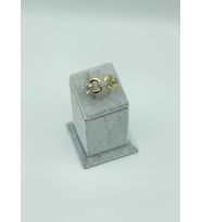 Çelik Gold Ayarlanabilir Taşlı Yüzük- 25yzk34