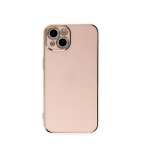 Iphone 15 Kılıf Volet Silikon - Pembe