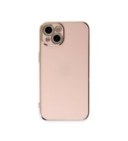 Iphone 15 Kılıf Volet Silikon - Pembe