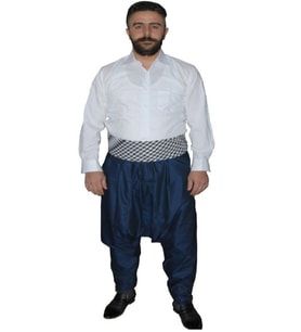 LACİVERT RENK,ADANA ŞALVARI  ve PUŞİ SATINAL