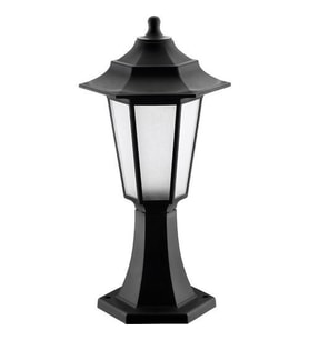 HOROZ 400-010-116 BEGONYA-1 BAHÇE ARMATÜRÜ (SİYAH) E27