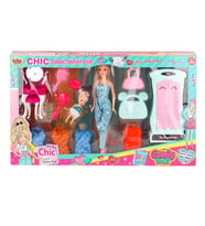 Nessiworld 02259 Cindy Doll Dolaplı Bebek Oyun Seti -Oyuncak