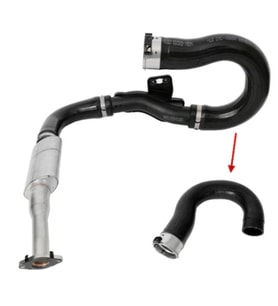 TURBO HORTUMU AVEO T300 1.3 D (SAĞ ALT KİSİM) (Standart)