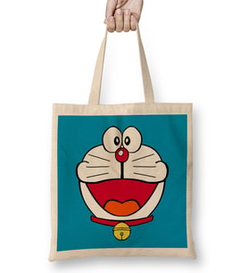 Doraemon Doraenuts Bez Çanta Uzun Saplı