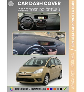 CITROEN C4 PICASSO / GRAND PICASSO (2006-2013) Torpido Örtüsü Ön Göğüs Koruma Araca Özel