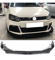 Vw Polo Mk5 Ön Lip Parlak Siyah 3 Prç Brabus Kırılmaya Dayanıklı ABS