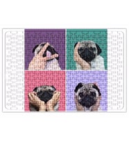 Pug Köpek Puzzle 240 Parça Yapboz