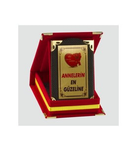 Annelerin En Güzeline Plaketi