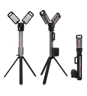 Kress KUF09.9 20Volt 2000/4500 Lümen Profesyonel Kule Tipi Teleskopik Katlanabilir LED Projektör (Akü Dahil Değildir)