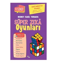 Zeka Geliştirme Kitapları Süper Zeka Oyunları 4.Sınıf