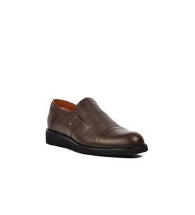 Ayakmod Premium 03256 Kahve Hakiki Deri Erkek Casual Ayakkabı