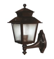 AVONNI BAP-68213-BSY Siyah Boyalı Dış Mekan Aydınlatma E27 ABS Polikarbon Cam 20x18cm