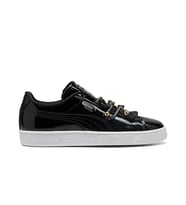 Puma SUEDE BLOOM PATENT WNS Kadın Günlük Ayakkabı 40900102 Siyah