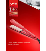Aprilla Ahs-2033 Saç Düzleştirici Kırmızı