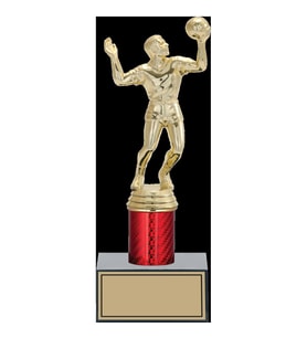 ODAK KUPA - Figürlü Kupalar - Voleybol Erkek Figürlü Kupalar FG-004 C - 23 cm