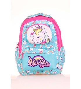 Kaukko Kids Sırt Çantası Toys Unicorn L5155 (Mavi-Pembe)