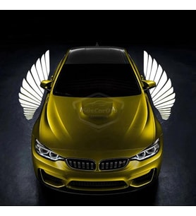 Üniversal Oto Araç Ayna Altı Angel Led Otomobil Gündüz Farı Araba Melek Kanat Led Beyaz 12 Volt