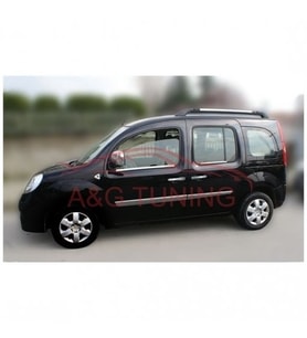 Renault Kangoo Krom Cam Çıtası 2008 Üzeri 4Prç Paslanmaz Çelik