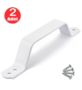Sürme Kapı Çekme Kulbu 17cm Metal El Tutamağı Tutma Kolu Tutunma Barı Kulp -2 Adet