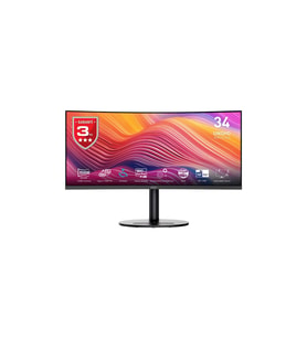 MSI 34" RAPID VA MODERN MD342CQP 1MS 120Hz HDMI-DP TYPEC Kavisli Kurumsal Monitör 3440x1440