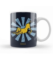 Marmaduke Retro Japanese Kupa Bardak Porselen