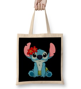 Disney Hawaiian Stitch Bez Çanta Uzun Saplı