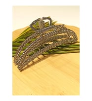 Monalisa Home 11 cm Lüks Gösterişli Renkli Metal Kıstırma Toka