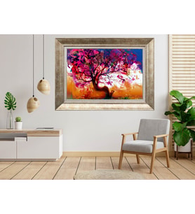 Gümüş Çerçeveli Tablo nb1558